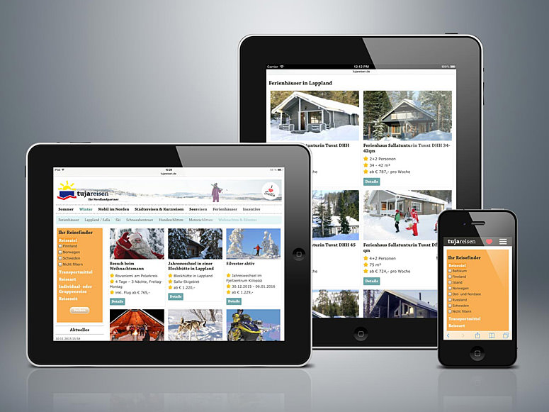 web design travel company